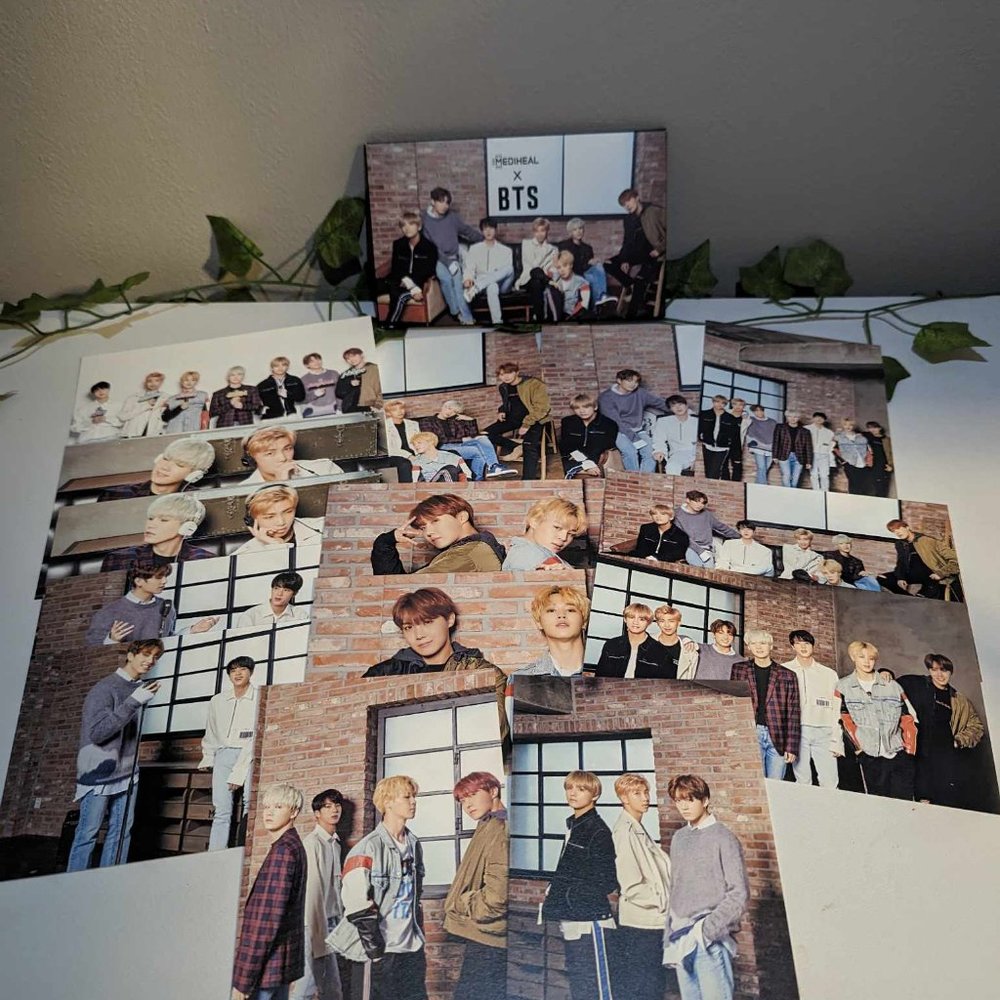 BTS MEDIHEAL Photocards - Complete Set